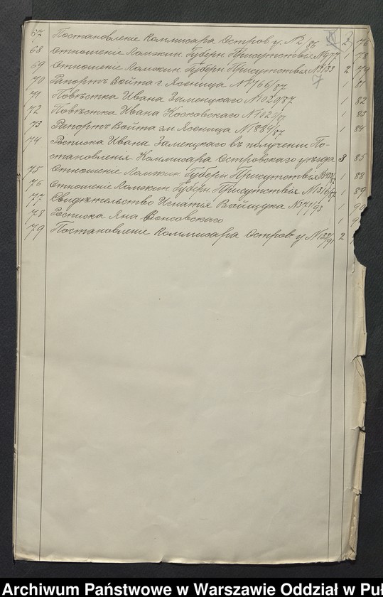 image.from.unit.number "O urządzaniu chłopów byłej rządowej wsi Uczniewo, gm. Jasienica wchodzącej w skład prywatnej własności Uczniewo należące do ziemianina Franciszkowi Bujalskiemu"