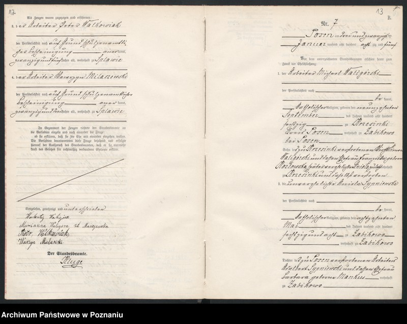 Obraz 9 z jednostki "Księga małżeństw"