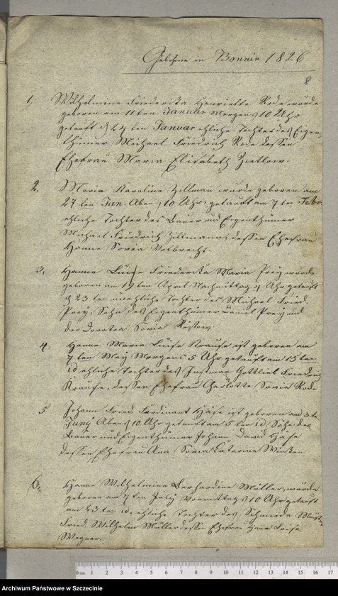 image.from.unit.number "Die Kirchenbuchs Duplicate von Bonin [Bonin]"