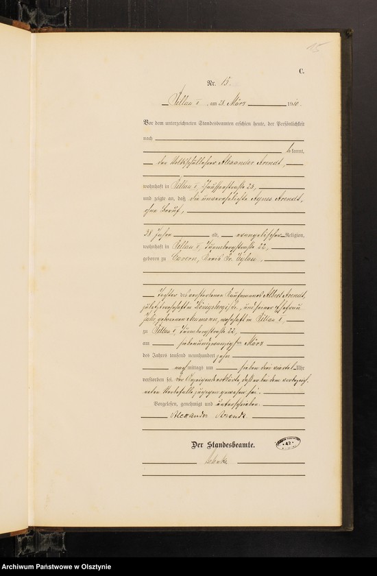 image.from.unit.number "Sterbe-Haupt-Register Nr 1 - 76 i 1 - 82"