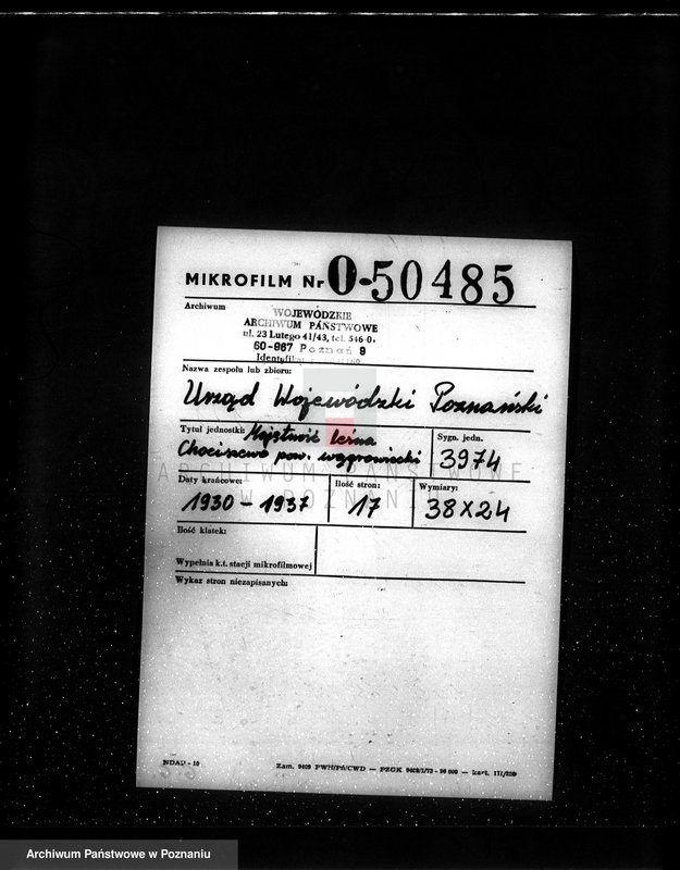 image.from.unit.number "Majętność leśna Chociszewo powiat wągrowiecki"