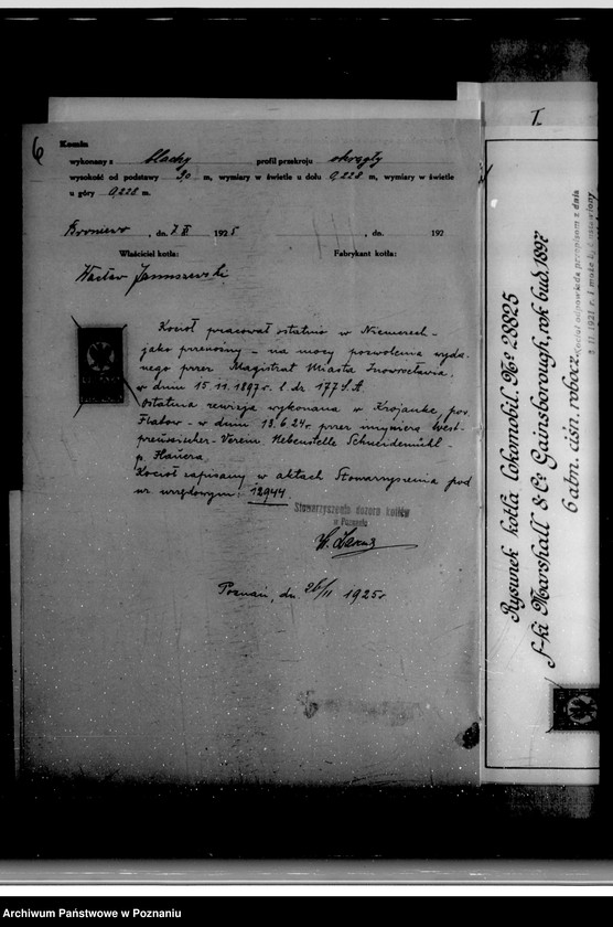 Obraz 10 z jednostki "Majętność Braniewo powiat wyrzyski Wł. Januszewskiego nr woj. kotła 5589"