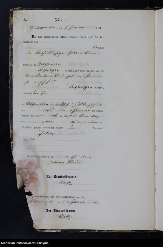 image.from.unit.number "Geburts-Neben-Register Nr 1 - 74"