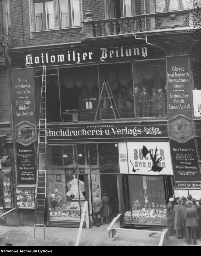 Obraz 1 z jednostki "Niemieckie wydawnictwo w Katowicach"