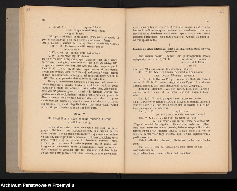 image.from.unit.number "Sprawozdanie Dyrekcji c.k. Gimnazjum Wyższego w Brzeżanach za rok szkolny 1908/9"