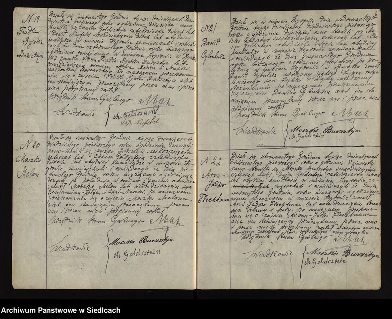 image.from.unit.number "Księga aktów zgonów wyznania mojżeszowego "