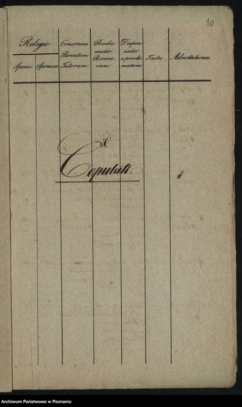 Obraz 8 z jednostki "Liber duplicatus baptisatorum, copulatorum, mortuorum"