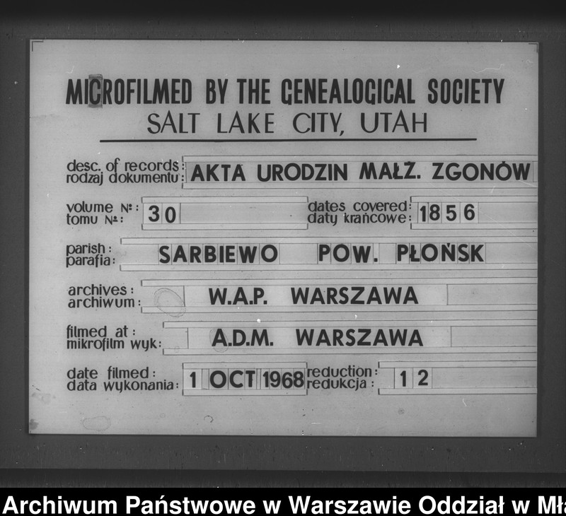 image.from.unit.number "Akta urodzeń, małżeństw i zgonów"
