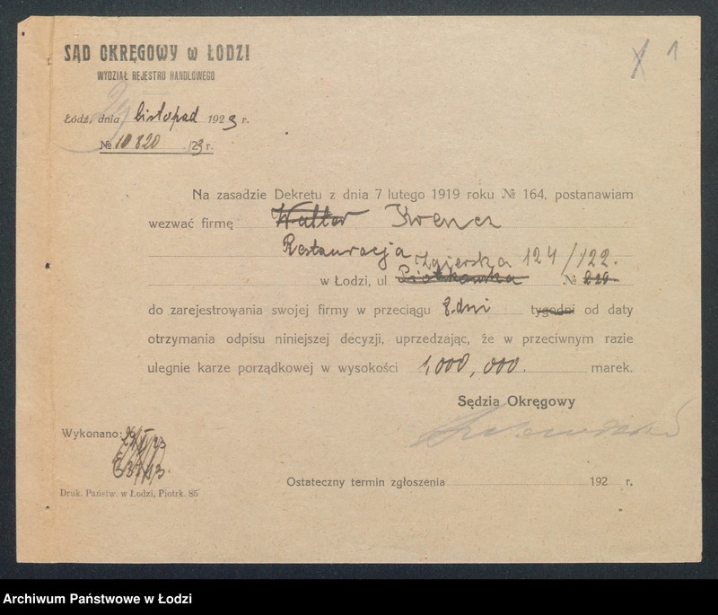 Obraz 3 z jednostki "Otto Krencz – restauracja"