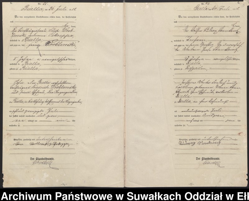 image.from.unit.number "[Sterbe-Haupt-Register des Königlichen Preussischen Standes-Amtes Bialla Kreis Johannisburg]"