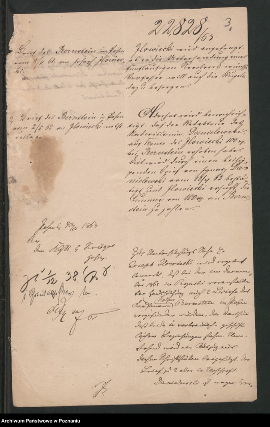 Obraz 6 z jednostki "A. betr. Gutspächter Iłowiecki in Rynsk, Kreis Thorn und andere des Namens"