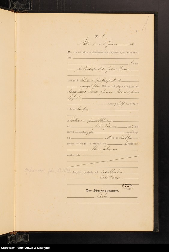 image.from.unit.number "Geburts-Haupt-Register Nr 1 - 95"