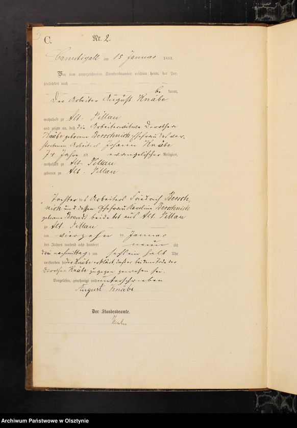 image.from.unit.number "Sterbe-Haupt-Register Nr 1 - 111"