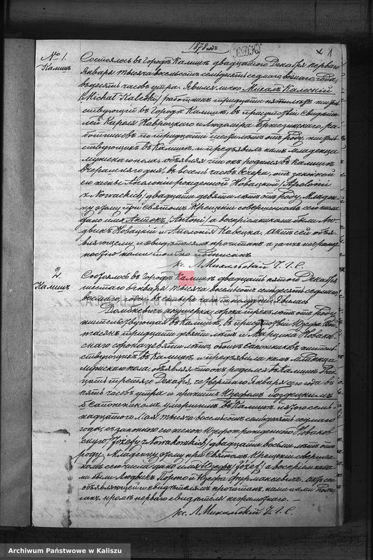 Obraz z jednostki "Księga urodzeń, małżeństw i zgonów (duplikat)"