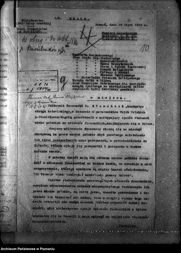 Obraz 13 z jednostki "Sprawy gospodarcze-ogólne Komunikaty Biura Prezydialnego"