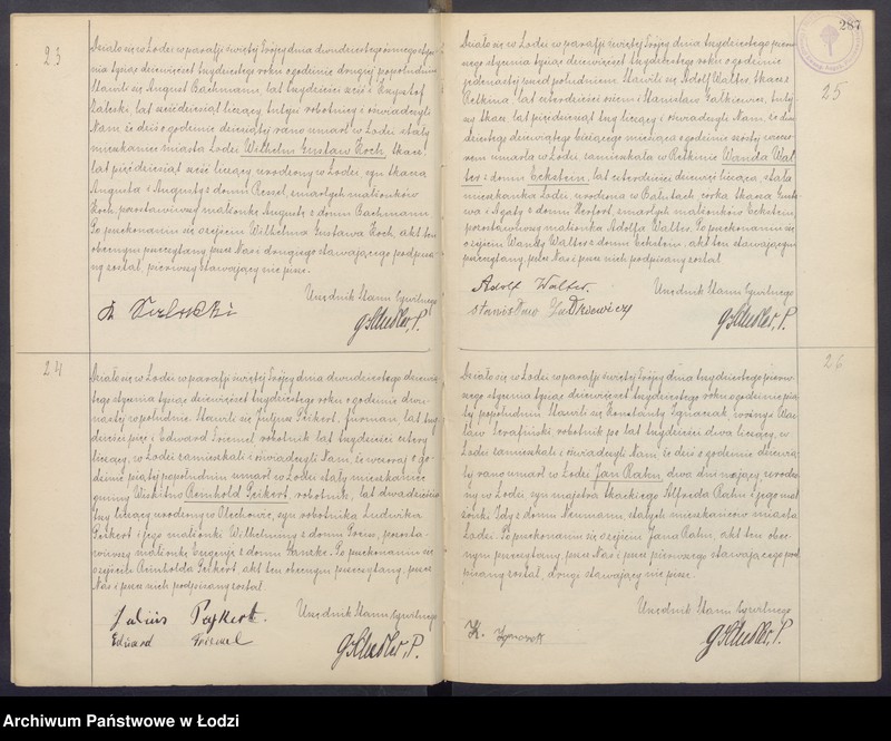 Obraz 9 z jednostki "Akta zgonów"