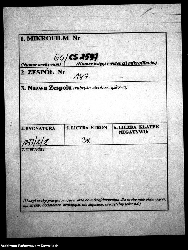 image.from.unit.number "Dowody do Akt Małżeństwa urzędnika Stanu Cywilnego Wyznania Mojżeszowego Okręgu Bakałarzewskiego za Rok 1853 spisanych"