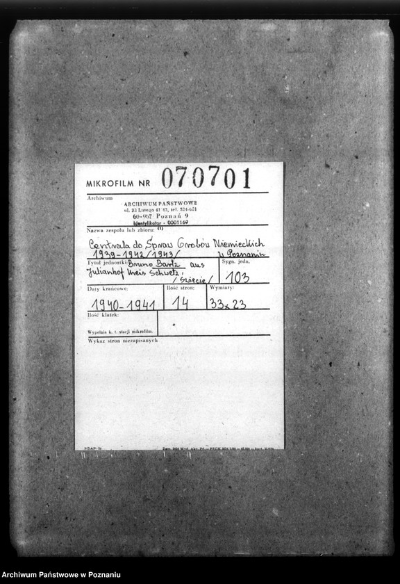 Obraz 2 z jednostki "Bruno Bartz - Julianhof, Kreis Schwetz (Świecie)"