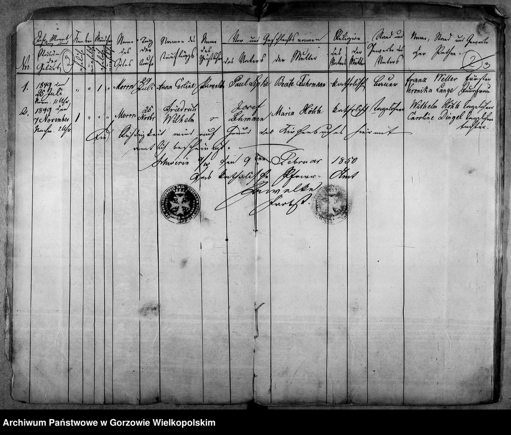 image.from.unit.number "Duplikate der Kirchenbücher über die katholischen Einwohner von: Morrn (Murzynowo), Alexandersdorf (Gościnowo), Johanneswunsch (Dobrojewo)"