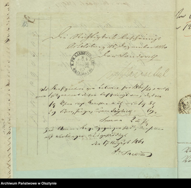 image.from.unit.number "Beläge der Einnahme und Ausgabe zur Kirchspiels Armen Cassen Rechnung"