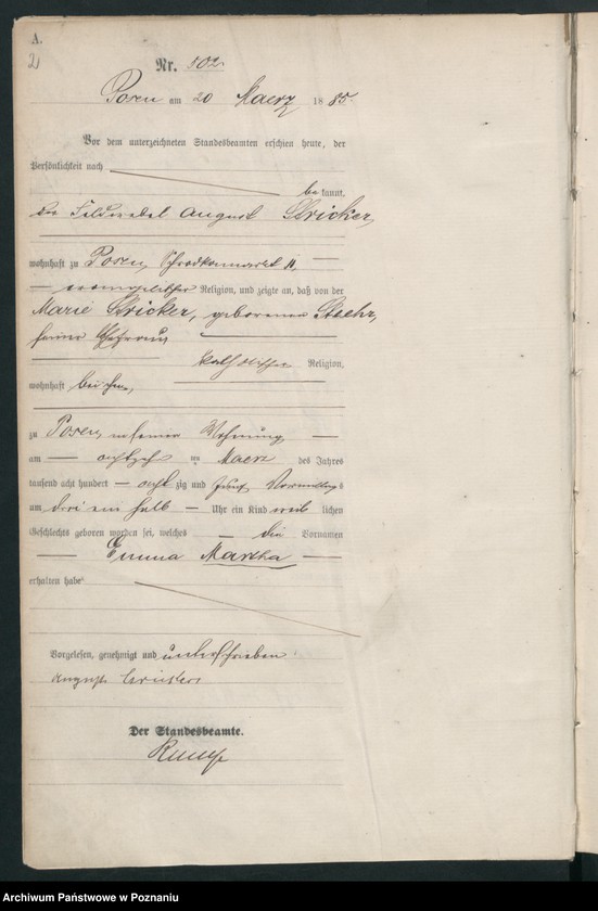 Obraz 5 z jednostki "Księga urodzeń t. II"