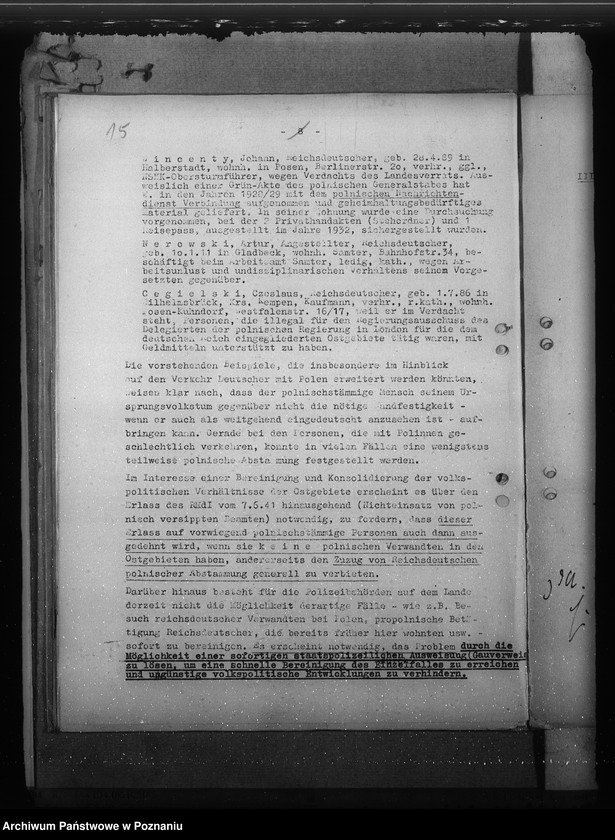 Obraz 19 z jednostki "Ostsperre für polnische Versippte"