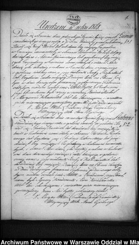 image.from.unit.number "Akta urodzeń, małżeństw, zgonów"