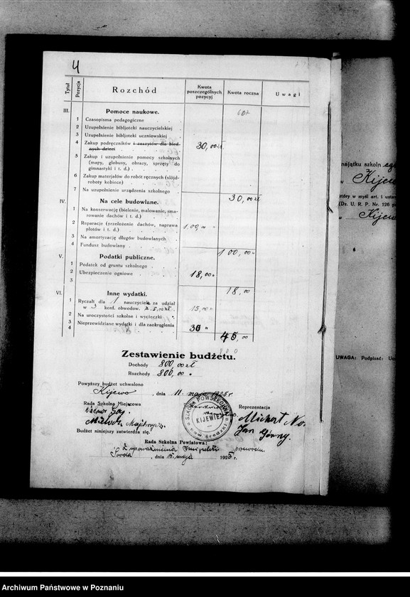 Obraz 8 z jednostki "Szkoła Powszechna Kijewo powiat Środa"