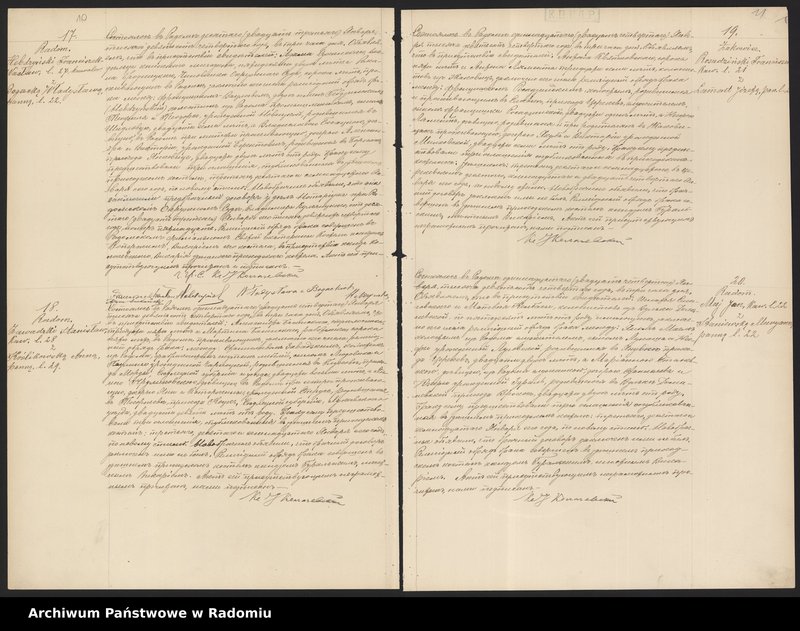 image.from.unit.number "[Duplikat akt zaślubionych i zmarłych parafii Radom za 1904 r.]"