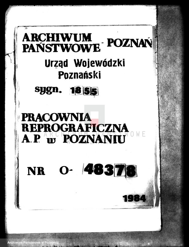 Obraz 1 z jednostki "Rewizje majątku państwowego Żółków"