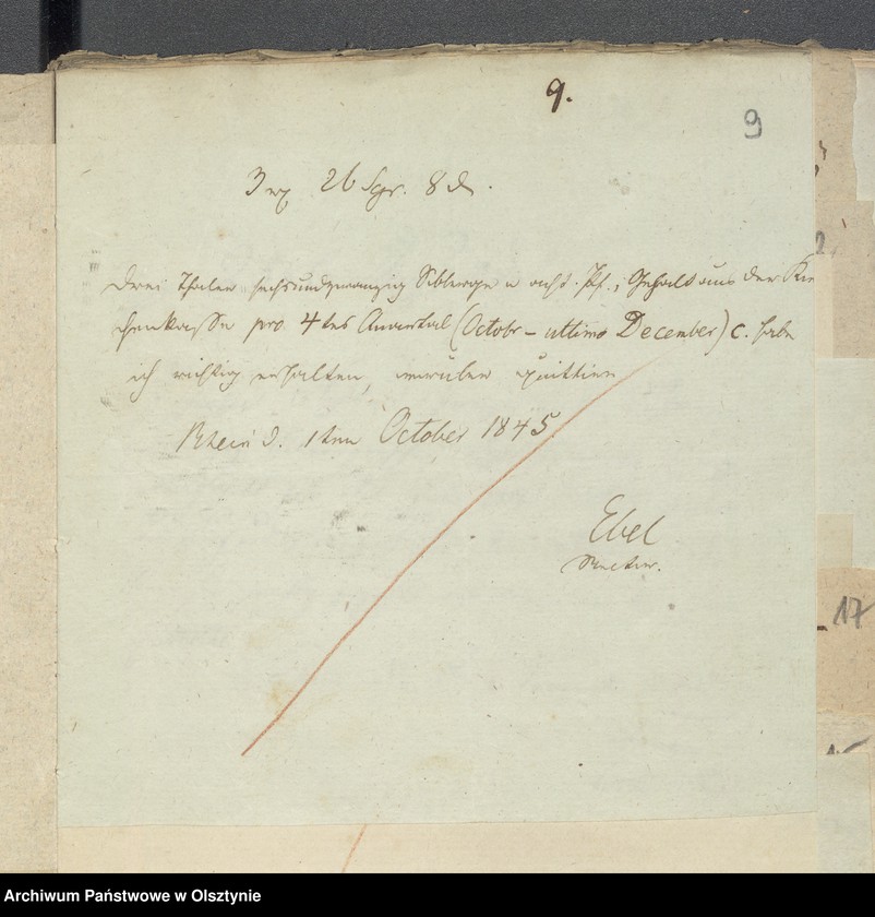 image.from.unit.number "Beläge zur Jahres Rechnung der Kirche zu Rhein für das Jahr 1845"