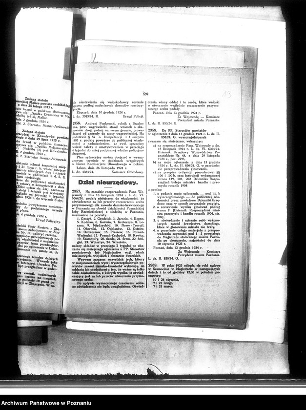 Obraz 17 z jednostki "Die Bildung der Draenagegenossenschaft Czekowice powiat Jarocin"