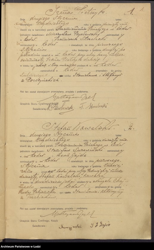 Obraz 3 z jednostki "Akta zgonów"