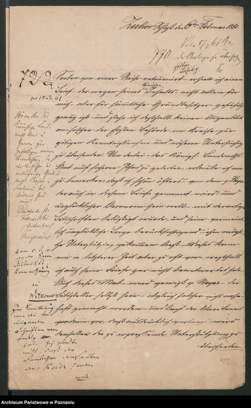 Obraz 5 z jednostki "A. betr. Stanislaus Rejer, Amtmann"