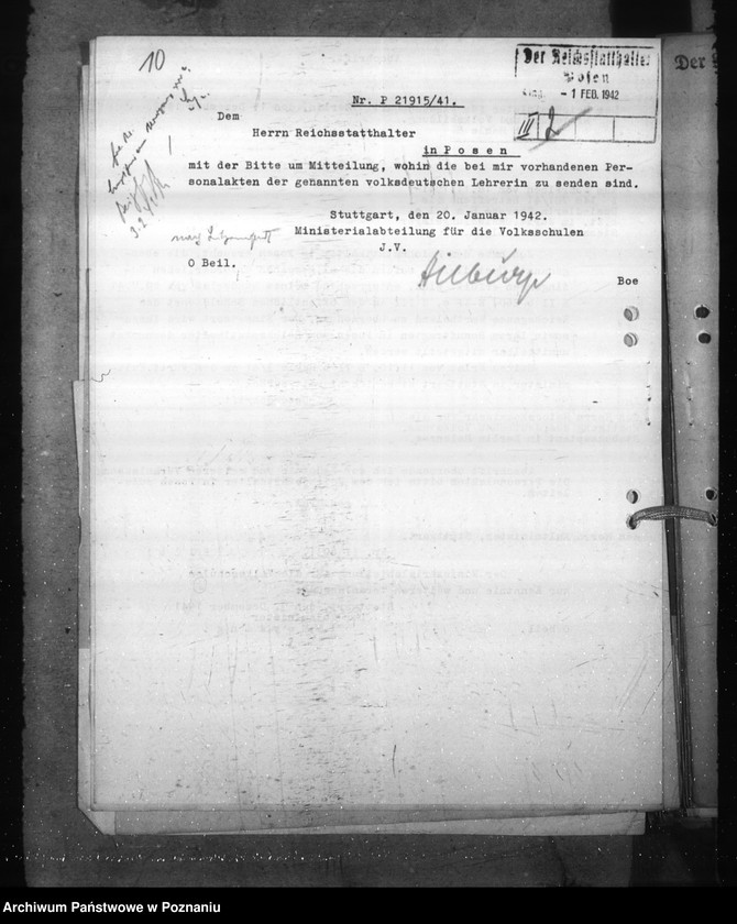 Obraz 14 z jednostki "Einstellungen und Versetzungen der Lehrkräfte"