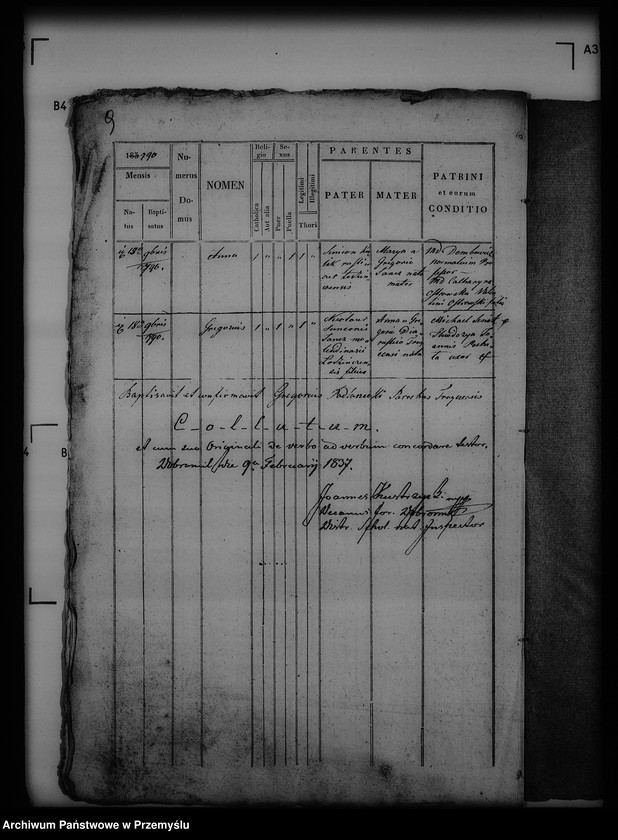 image.from.unit.number "[Kopie ksiąg metrykalnych parafii Łomna z filiami Krajna, Łodzinka Dolna i Górna (dekanat Bircza)]"