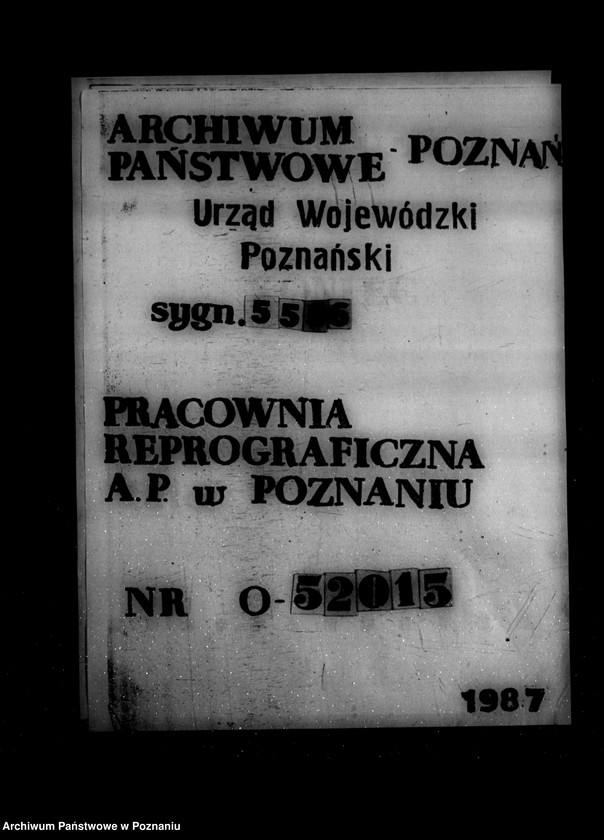 Obraz 1 z jednostki "Majątek Paruszewo powiat wrzesiński własność Dr Błociszewskiego nr woj. kotła 6362"