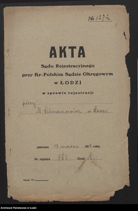 Obraz 3 z jednostki "Max Selmanowicz - skład ubrań gotowych"