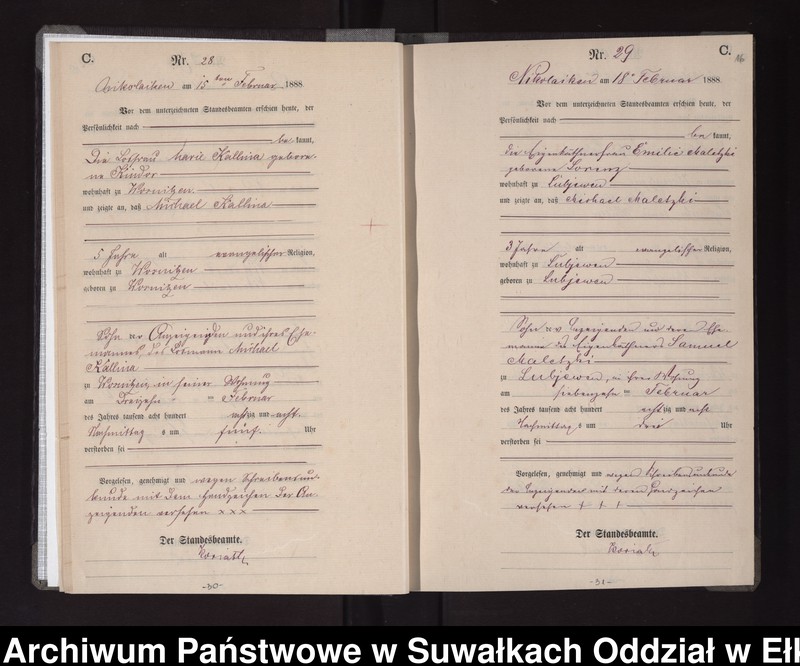 image.from.unit.number "Sterbe-Haupt-Register des Königlichen Preussischen Standes-Amtes Nikolaiken Kreis Sensburg"