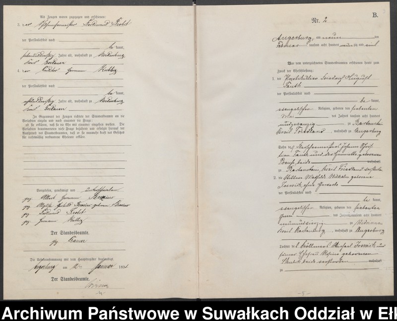 image.from.unit.number "Heiraths-Neben-Register des Preussischen Standes-Amtes Angerburg Kreis Angerburg"