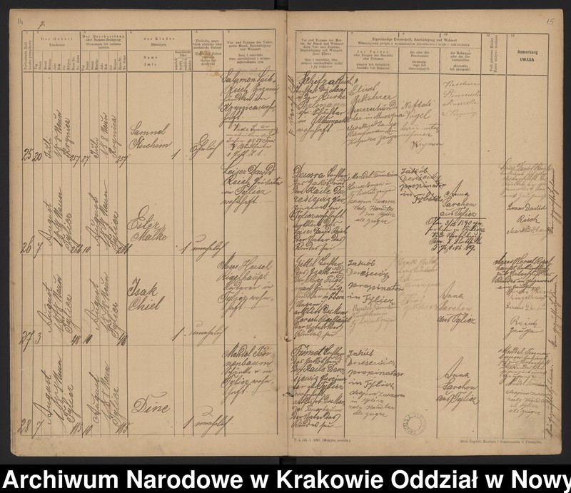 image.from.unit.number "Księga urodzeń"