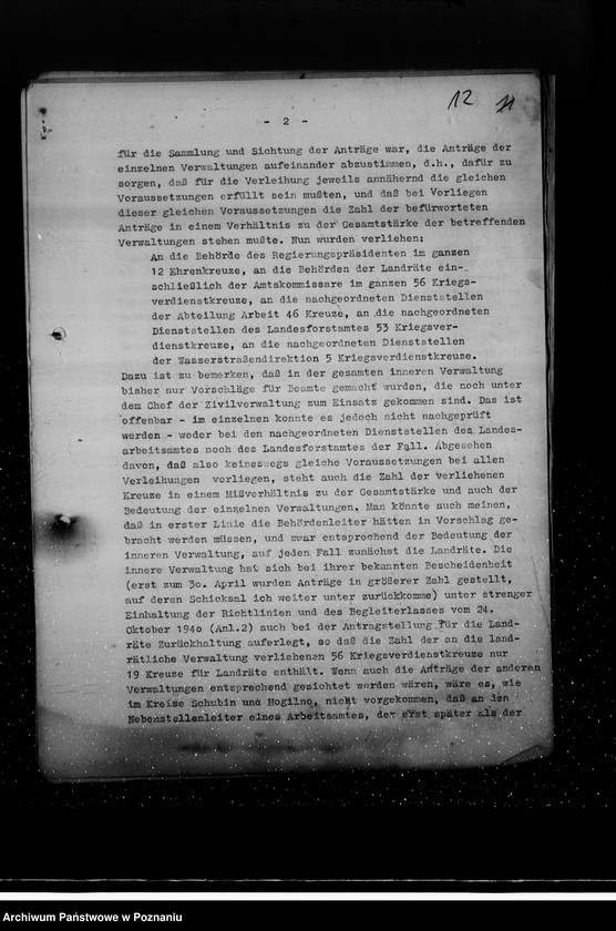 Obraz 16 z jednostki "Wykazy osób proponowanych do odznaczenia z urzędów terenowych"