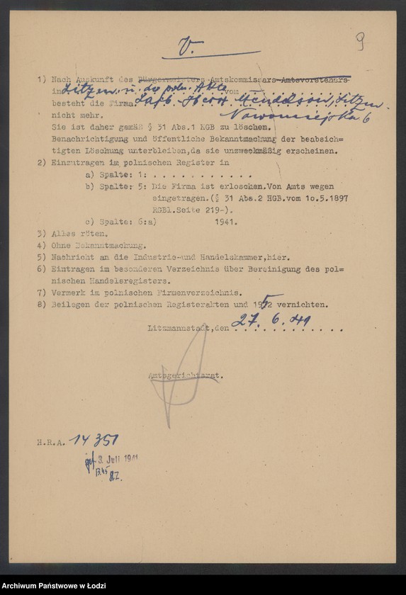 Obraz 11 z jednostki "Lajb Hersz Mendelson- drobna sprzedaż palt ludowych"