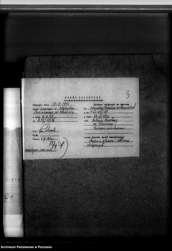 Obraz 7 z jednostki "Zatwierdzenie Zakładu Przemysłowego Fabryka Porcelany i Wyrobów Ceramicznych Spółka Akcyjna w Chodzieży pow. chodzieski"