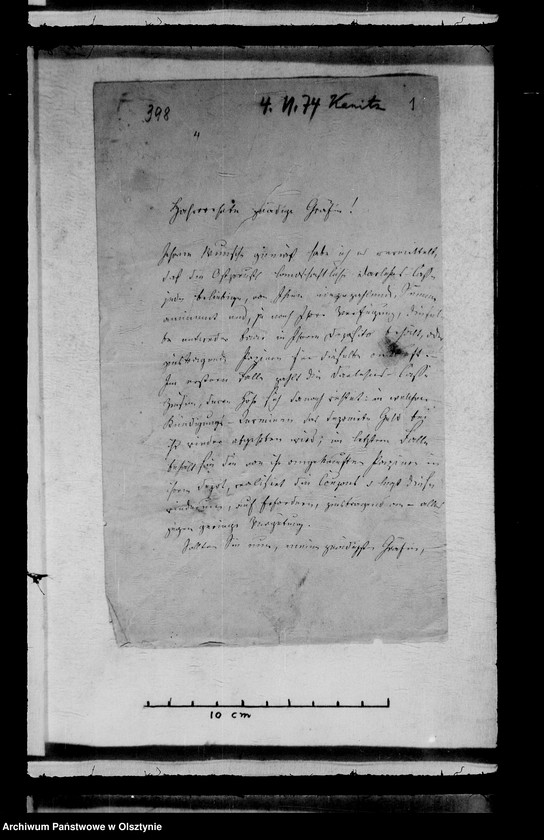 image.from.unit.number "/Briefe der Gfen v. Kanitz- Podangen an Anna Gfin Lehndorff geb. Gfin Hahn/"