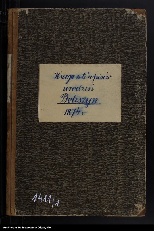 image.from.team "Urząd Stanu Cywilnego w Boleszynie pow. nowomiejski (dawny pow. brodnicki)"