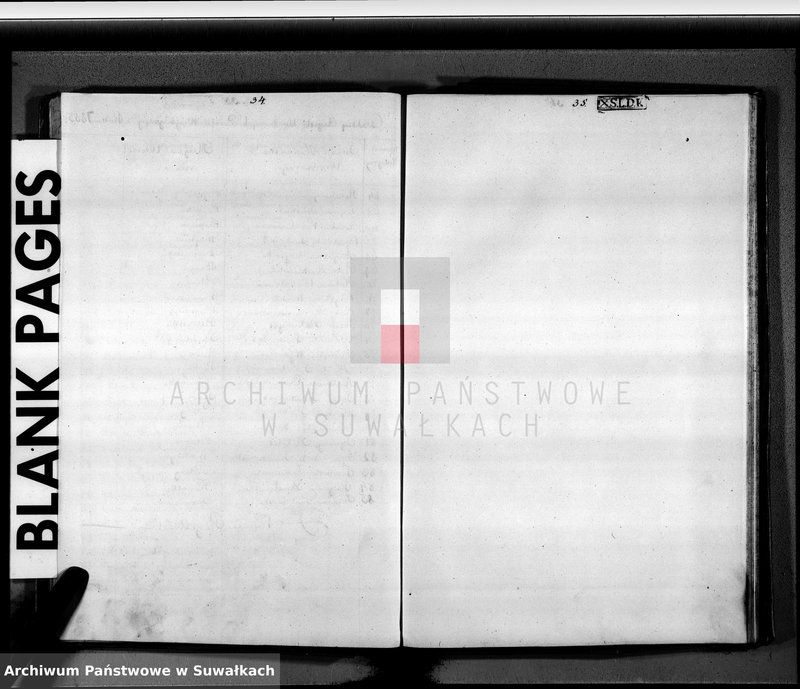 Obraz 20 z jednostki "Księga duplikat aktów urodzenia, małżeństw i zejścia parafii wiejsiejskiej z roku 1855"