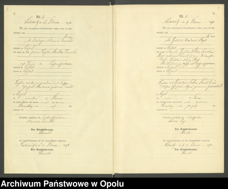 image.from.unit.number "Urząd Stanu Cywilnego Kobylice Księga zgonów rok 1894-96"