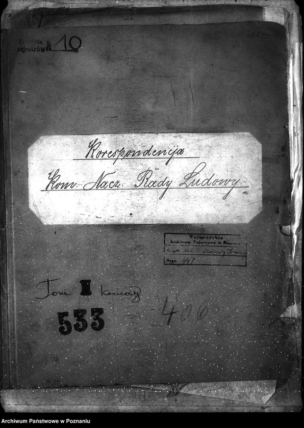 Obraz 4 z jednostki "Korespondencja Kom. Nacz. Rady Ludowej"