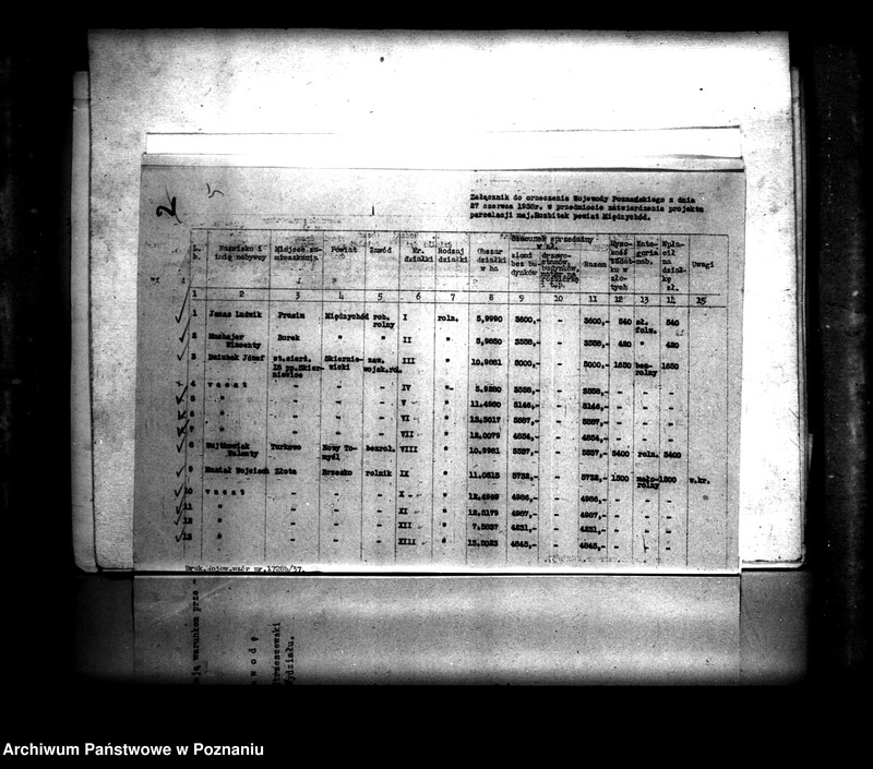 Obraz 9 z jednostki "/Majątek Prusim-Rozbitek powiatu międzychodzkiego parcelacja"